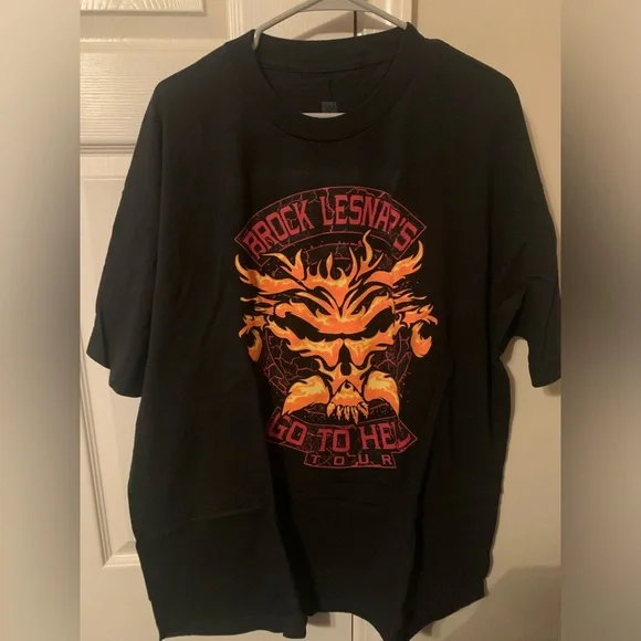 WWE Brock Lesnar “Go To Hell” Tour 2015 TShirt Size XXL - Picture 1 of 2